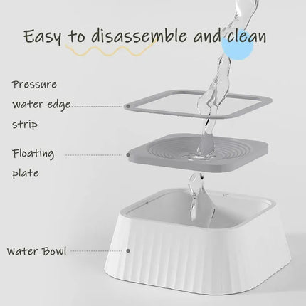 Pets Floating Water Bowl