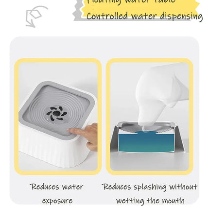 Pets Floating Water Bowl