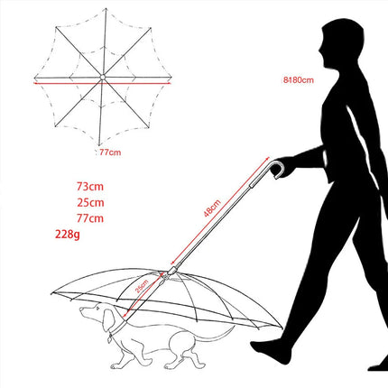 Creative Umbrella Dog Leash